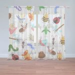 Záclony Hmyz: 2 ks - 150x250 cm - Sablio – Hledejceny.cz