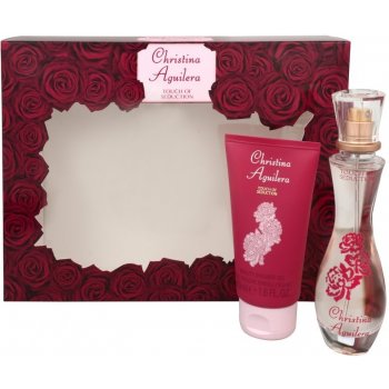 Christina Aguilera Touch of Seduction EDP 30 ml + sprchový gel 50 ml dárková sada