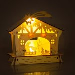 Retlux RXL 345 Jesličky z překližky 4 LED – Hledejceny.cz