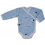 ESITO Bodyčko zavinovací Brumla Modrá – Zboží Dáma ESITO Bodyčko zavinovací Brumla Modrá – Zboží Dáma