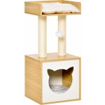 Pawhut Strom s jeskyní2 měkké polštáře 35 x 35 x 81 cm – Hledejceny.cz