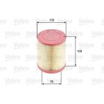 Vzduchový filtr VALEO 585676 – Hledejceny.cz