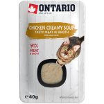 Ontario Cat Soup Chicken & Cheese with rice 40 g – Hledejceny.cz