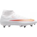 Nike MERCURIAL SUPERFLY 11 ACADEMY FG/MG Bílá Zlatá Červená – Zboží Dáma