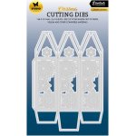 Studio Light Vyřezávací šablona Studio Light, 14x17,3 cm Zasněžená lucerna – Zboží Dáma