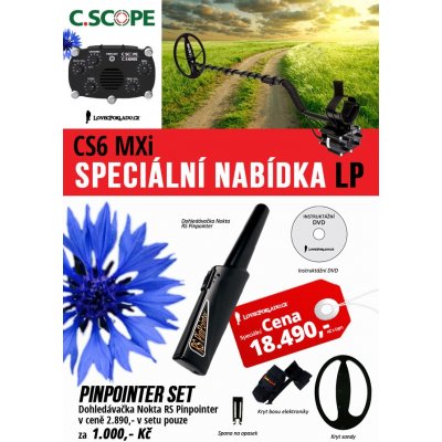 C.Scope CS6MXi pinpointer set – Zboží Mobilmania