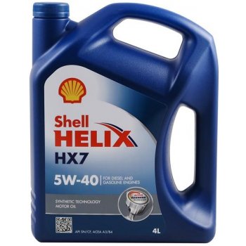 Shell Helix HX7 SP 5W-40 4 l
