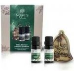 Nobilis Tilia Kouzlo Zimního Domova Přírodní éterický olej Pomeranč sladký, 10 ml 5 ml + Nobilis Tilia Přírodní éterický olej Skořice kůra 2 x 5 ml + Nobilis Tilia Keramický zvonek ja – Zboží Dáma