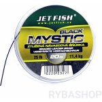 JET FISH ŠŇŮRA BLACK MYSTIC 20m 25lb – Zboží Mobilmania