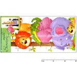 Anděl 10099 samolepící dekorace zvířátka v zoo 70x33cm – Sleviste.cz