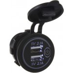 2x USB nabíječka voděodolná do panelu, bílá, 34563 – Hledejceny.cz