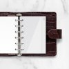 Filofax Průhledná obálka na zip Kapesní A7