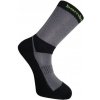 Bambox BX-3 bambusové ponožky Černá / Tm. šedá
