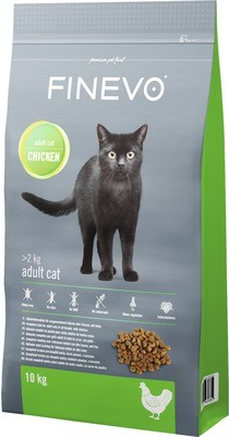 Finevo pro kočky Adult Cat kuřecí 10 kg