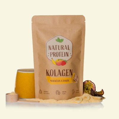 NaturalProtein Kolagen Maracuja a banán 12 g