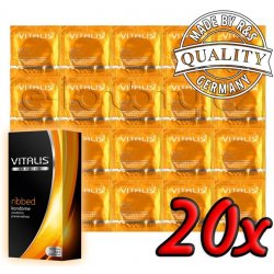 Vitalis Premium Ribbed 20ks