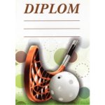 Diplom D01 A5 Florbal – Zboží Dáma