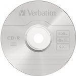 Verbatim CD-R 800MB 40x, AZO, jewel box, 10ks (43428) – Zboží Mobilmania