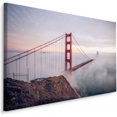 MyBestHome BOX Plátno Golden Gate Bridge, San Francisco II. Varianta: 30x20