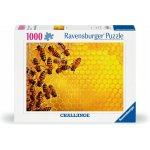RAVENSBURGER Challenge: Včely na medové plástvi 1000 dílků – Zboží Dáma