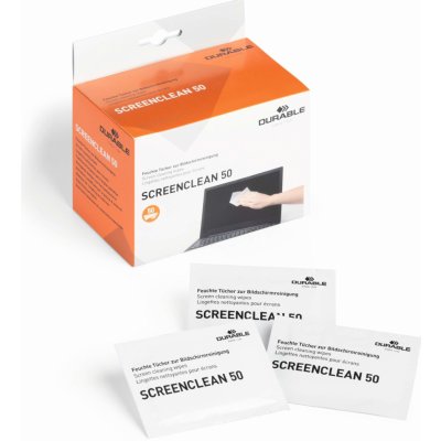 Durable Screenclean samostatné utierky na obrazovky 50 ks – Hledejceny.cz