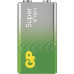 GP Super Alkaline 9V 1ks 0301604AETA-B1 – Zboží Živě