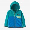 Dětská sportovní bunda Patagonia Baby Micro D Snap-T Fleece Jacket Vessel Blue