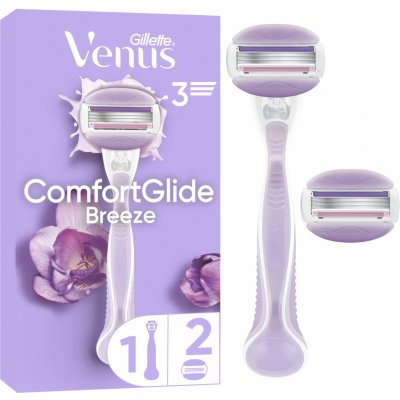 Gillette Venus ComfortGlide Breeze + 2 ks hlavic – Hledejceny.cz