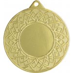 Univerzální kovová medaile Zlatá Stříbrná Bronzová Zlatá 5 cm 2,5 cm – Zboží Dáma