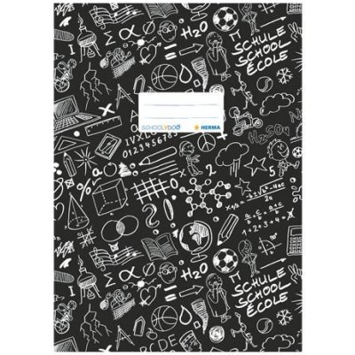 Obal na sešit Schooldoo A4 černý – Zboží Dáma