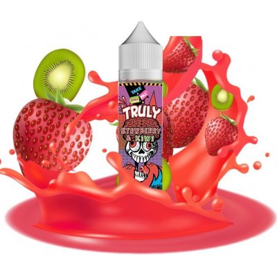 Chill Pill Shake & Vape Truly Strawberry and Kiwi 12 ml – Zboží Dáma