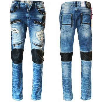 Cipo & Baxx kalhoty pánské CD342 slim fit jeans džíny