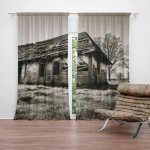 Závěsy Starý dům: 2 ks - 140x250 cm - Sablio – Hledejceny.cz