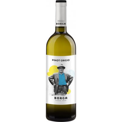 Cantine Borga Pinot grigio 2023 12,5% 0,75 l (holá láhev) – Zboží Mobilmania