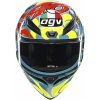 Přilba helma na motorku AGV K-1 S Rossi Mugello 1999