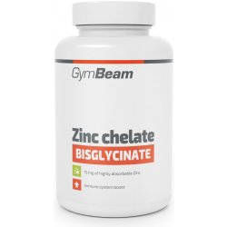 GymBeam Zinek chelát bisglycinát 180 kapslí