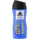 Sprchový gel Adidas 3 Active Sport Energy Men sprchový gel 250 ml