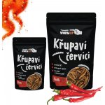 WormUP Křupaví červíci s chilli výhodné balení 80 g – Zboží Mobilmania