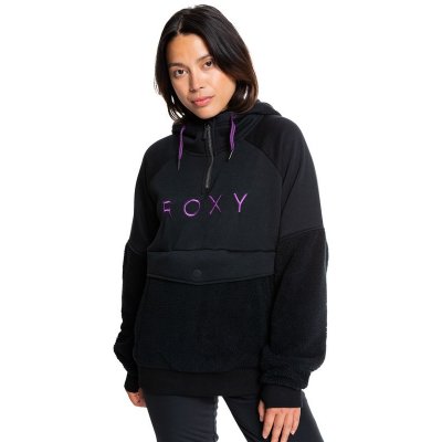 Roxy Porter hoodie true black – Zboží Mobilmania