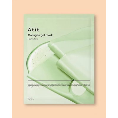 Abib Collagen Gel Mask Heartleaf Jelly Gélová pleťová maska s extraktem heartleaf 35 g 1 ks – Hledejceny.cz