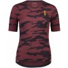 Cyklistický dres MONS ROYALE merino CADENCE HALF ZIP chocolate camo