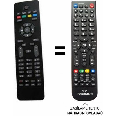 Dálkový ovladač Predátor Finlux RC4865 – Zboží Živě