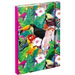 Baagl A4 Tukan vícebarevná A-30424 – Zboží Dáma