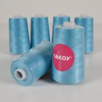 Takoy Overlock / coverlock polyesterová nit TKY 5000 barva tyrkysová – Sleviste.cz