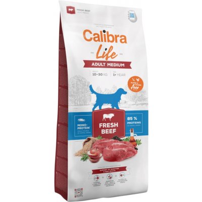 Calibra Life Adult Medium Fresh Beef 12 kg – Zboží Dáma