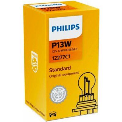 PHILIPS Standard 12277C1 P13W PG18,5d-1 12V 13W – Zboží Mobilmania