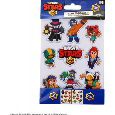 Samolepky Brawl Stars Puffy Stickers CR5231 – Zboží Mobilmania