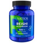 Natios Reishi Extract, 500 mg, 40% polysaccharides 90 veganských kapslí – Hledejceny.cz
