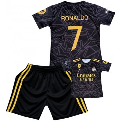 Numberoplus Dětský Fotbalový dres Komplet Real Madrid AWAY - Cristiano Ronaldo CR7 – Sleviste.cz