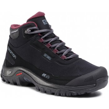 Salomon Shelter Cs Wp W black ebony wine tasting